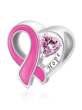 S925 Breast Cancer Charm 🩷